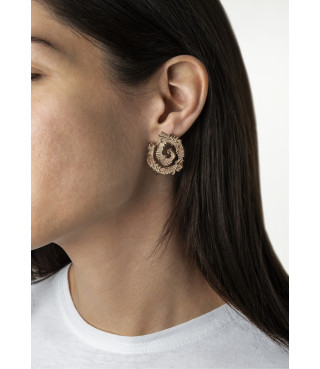 Spiral earrings | Bronze | 2022