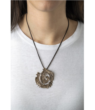 Spiral pendant-pin | bronze...