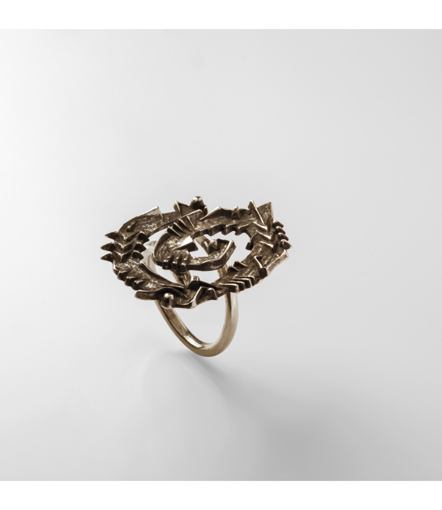 Spiral ring | Bronze | 2022