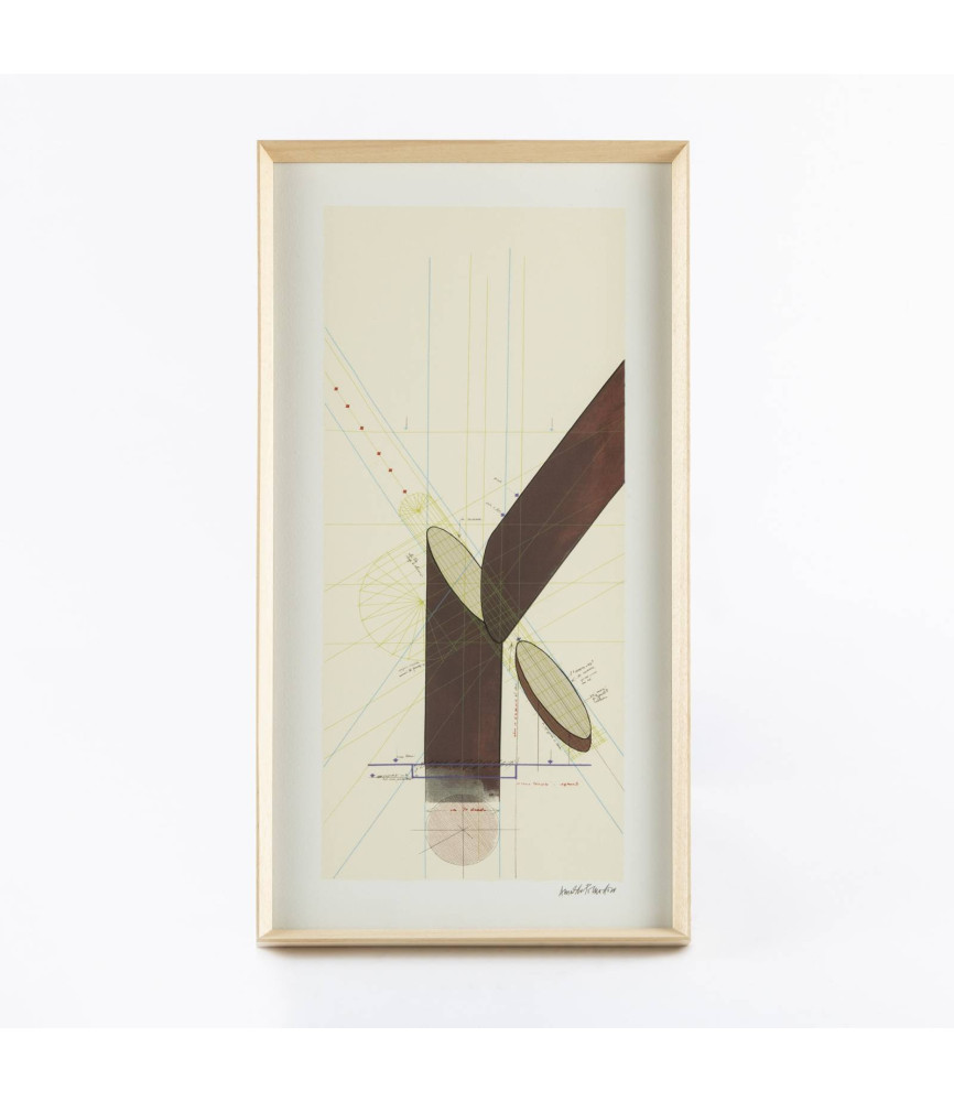 Serigraphy of "Large Disegno 1971", 2021/2