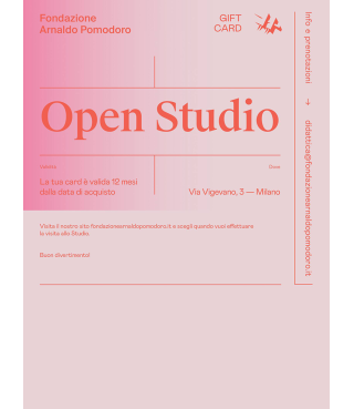 Gift Card Visita Open Studio con Calice