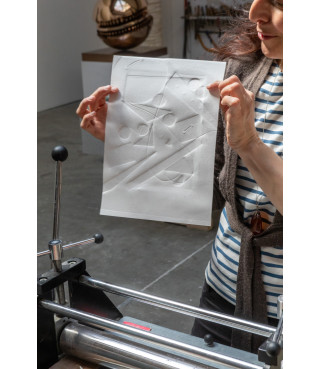 IL FOGLIO COME SCULTURA | printing workshop for adults