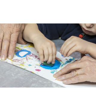 IL LIBRO D’ARTISTA | Laboratorio di grafica per famiglie con bambini e bambine 3-5 anni