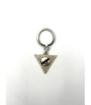 Triangular key ring