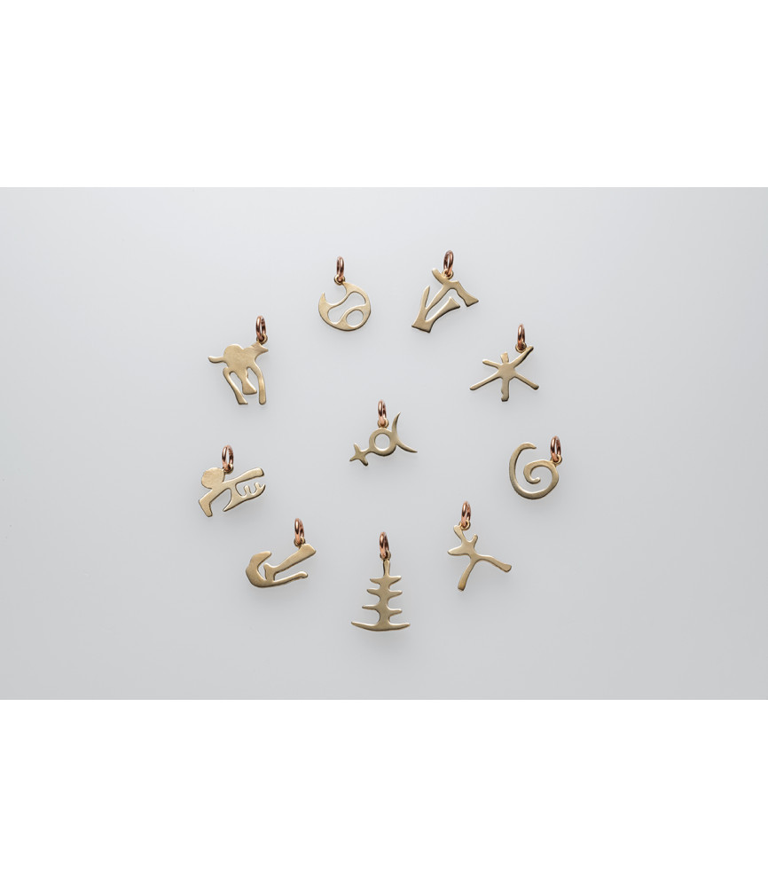 Ciondolo Auto In Lega Di Zinco Bronzo 27x38 Mm - Foro 2,3 Mm, Per Creare Gioielli Fai Da Te