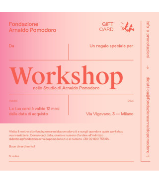 Gift card workshop bimbi