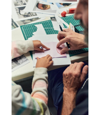 X BOOK | Papermaking workshop for families with boys and girls 3-5 years old