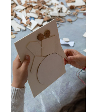 IL FOGLIO COME SCULTURA | Printing workshop for families with children 6-11 years old