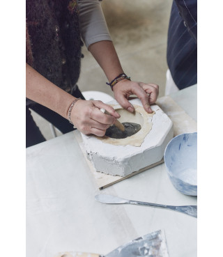 LA COLATA DI GESSO | sculpture workshop for adults