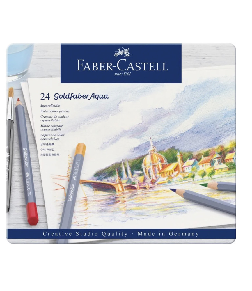 24 Goldfaber Aqua watercolour pencils