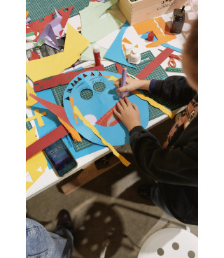 SEGNI IN TESTA | Laboratorio di progettazione per famiglie con bambini e bambini 3-5 anni