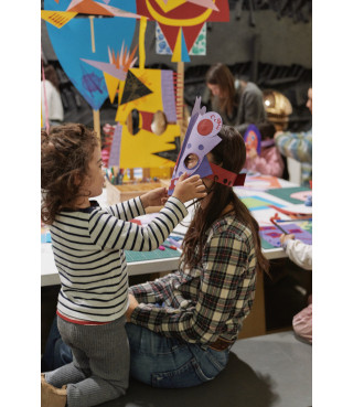 SEGNI IN TESTA | Laboratorio di progettazione per famiglie con bambini e bambini 3-5 anni