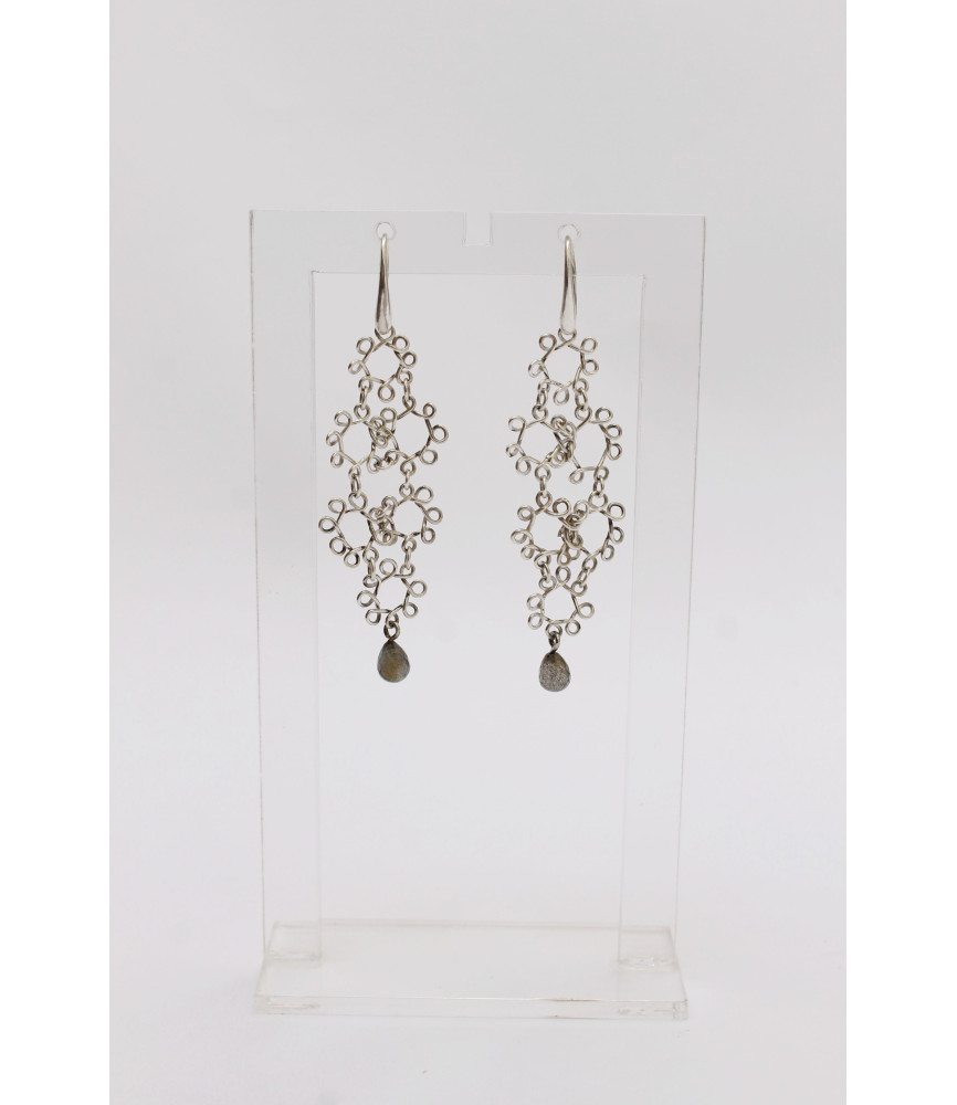 Orecchini Pizzo in Argento | Biba Ornamenti