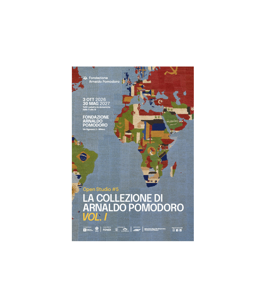 Ingresso alla mostra "Open Studio 5. La collezione di Arnaldo Pomodoro. Vol.I"