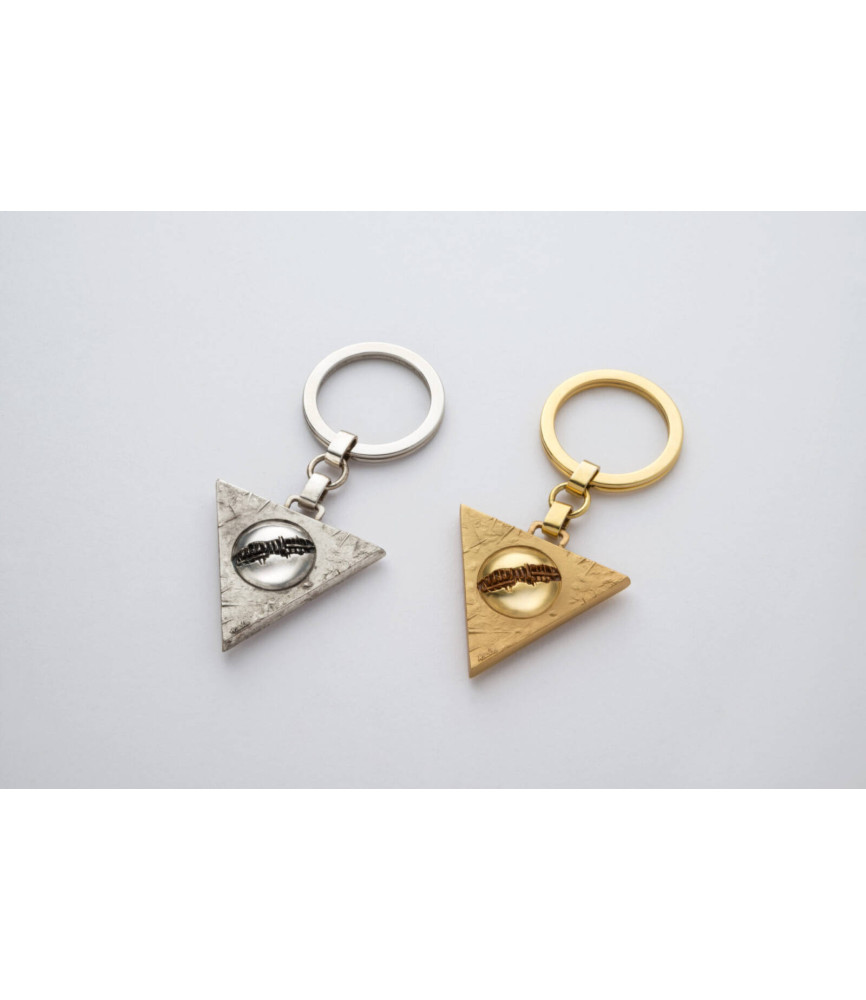 Triangular key ring