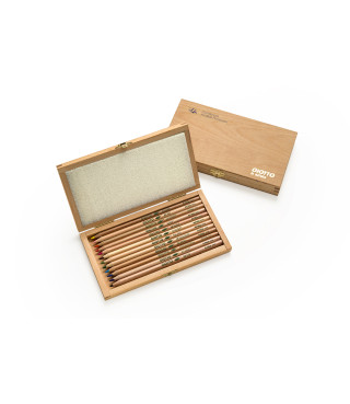 FILA wooden pencil box