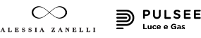 Logo Alessia Zanelli e Pulsee Luce e Gas